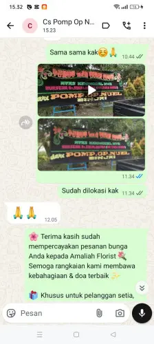 Testimonial Papan Bunga kaduela