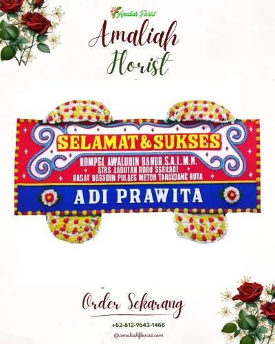 Karangan Bunga Ucapan Selamat kaduela